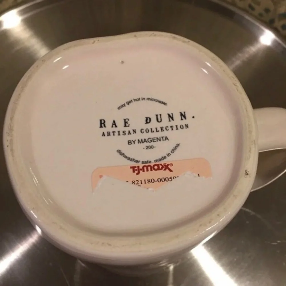 Rae Dunn SLEEPY Mug Coffee Tea ceramic